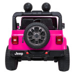 Elektrické autíčko Jeep Wrangler Rubicon Lift 4x4, 24V - ružové